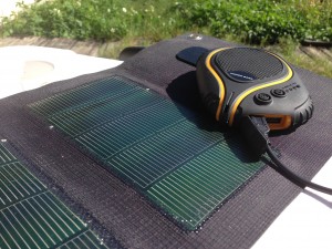 Waterproof power bank charging with usb solar charger